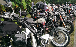 雄壯威武！火神重機車隊桃竹會師引側目