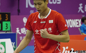 羽球／周天成苦戰三局  怒吼仍無緣進決賽