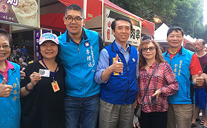 眷村文化節同框連勝文  陳學聖：一起擦亮中華民國招牌