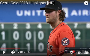 MLB／柯爾7局飆12Ｋ 太空人2連勝聽牌