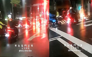 50輛Gogoro「靜悄悄」違規迴轉  網：母湯啦