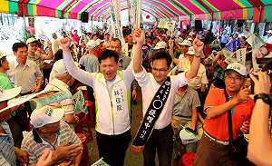 選舉冷？林佳龍籲市民站出來肯定做事的人