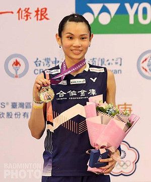 本季狂掃5座冠軍  戴資穎生涯獎金破百萬美元 女單首位！