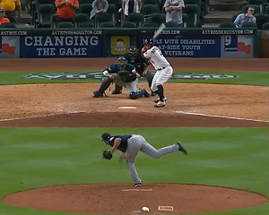 MLB／春天哥雙響砲 太空人橫掃晉級美聯冠軍賽