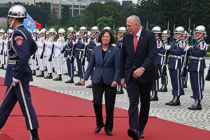 聖露西亞總理到訪 大聲宣告支持台灣參與國際社會