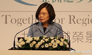 蔡英文談新南向：台灣協助亞洲  亞洲協助台灣
