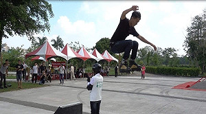 綠營搶攻年輕選票  嘉義市首座極限運動場27日開幕