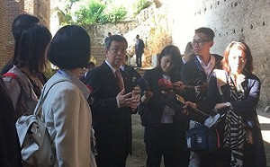 打破零合外交  陳建仁訪教廷高舉兩岸和平