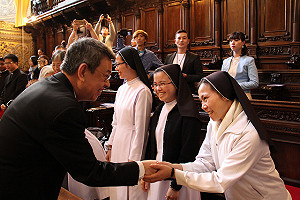 副總統:持續增進台梵關係 祈求兩岸走向和平對話的道路