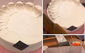 要求不加水果裝飾  收到蛋糕奧客怒轟：偷工減料