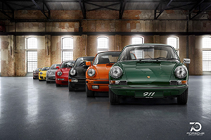 保時捷70週年 大秀歷年經典車款