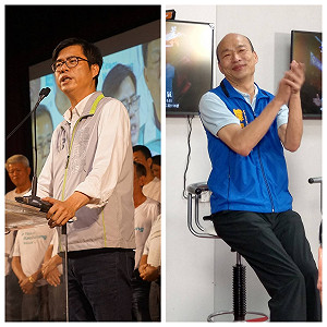 高雄選戰大翻盤？TVBS : 韓國瑜民調首度領先