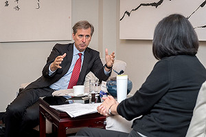 會美副助卿 蔡英文：假消息氾濫是民主國家共同挑戰