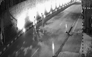 (影) 清邁古城牆亂塗鴉 2外籍觀光客面臨10年徒刑