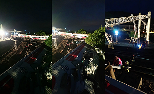 普悠瑪翻覆…警消在趕路 熱心民眾衝車廂救：能抬的就抬