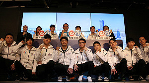 IESF》風光授予奧會旗！中華台北代表隊現身羅技電競館