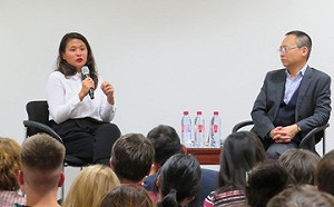 德導演與紀大偉座談 探討台灣同志處境 觀眾提問年底公投