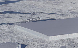 外星人的傑作？南極竟出現「超正冰山」