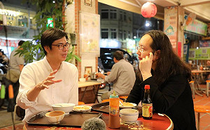 捕獲野生唐鳳！陳其邁相邀暢談智慧產業競爭力