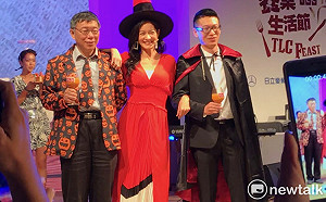 早上才遭抗議「沙豬閉嘴」 下午柯P又被Janet「虧」：我今天有化妝喔