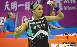 羽球／前球后賽娜完全無法招架  戴資穎對戰12連勝晉級