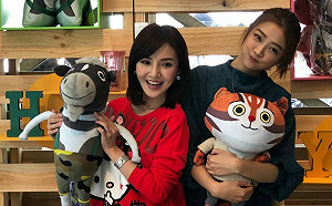 陳子玄、黃甄妮突擊花博后里園區體驗特色美食