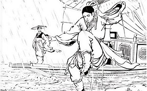 185張金庸原版插畫誰畫的？ 原來都是出自他兩手筆