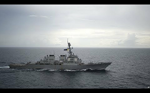 美軍艦若穿越台灣海峽  國台辦指挾洋自重、將自食惡果