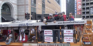 MLB／紅襪遊行大熱門　林子偉也受歡迎