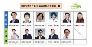 張麗善辭職拚選戰 藍綠還有哪些立委帶職參選? (圖)