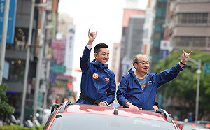 啟動車隊掃街拚選戰！林智堅：掃街心法是蘇貞昌教的