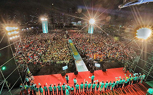 展現決心  陳其邁勞動者之夜宣布辭職參選