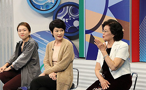 侯友宜盧秀燕韓國瑜合體 上政論節目打親友溫馨牌