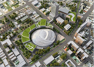 盧秀燕說台中需要巨蛋  林佳龍競總：中市府早已啟動招商