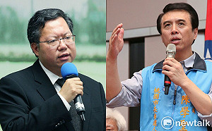 桃市長最新民調 鄭文燦、陳學聖支持度差距縮小