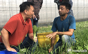 扮種菜達人 高思博要台南成為東亞新三農首都