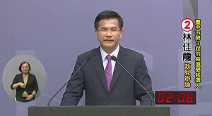 台中辯論》林佳龍：選舉期間從未對盧秀燕或她家人負面攻擊