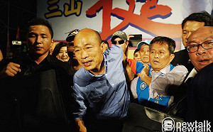 韓國瑜進口中國水果從32頓暴增346頓 簡舒培：照顧中國農民？