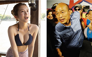 嗆直銷話術打選戰 雞排妹舌戰韓國瑜  韓：要抹黑請別插隊