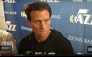 NBA／慘輸後段班球隊50分  爵士教頭怒了！(影)