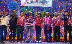 (影)蕭淑麗經國新城晚會爆場 里長：若被黨處分 無怨無悔