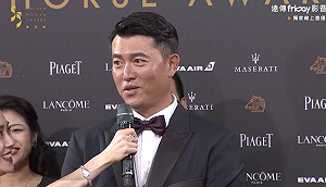 王建民首度踏上金馬紅毯  直呼：比在球場還緊張