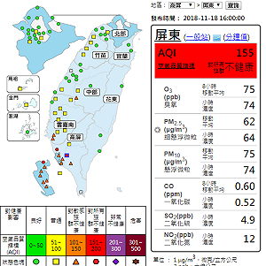 風速弱擴散差 高屏3區發布紅害警戒！
