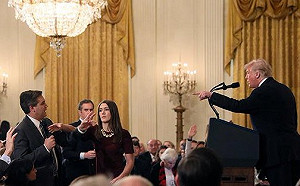 CNN告川普贏了第一回合  要回記者採訪通行證