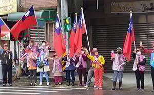 韓流外溢！陳學聖發起「揮國旗運動」選前最後一天串聯全台