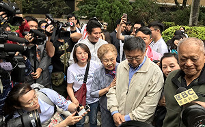 (直播)柯文哲首度車隊掃街  5小時走遍半個台北