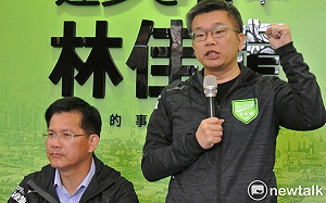 一天兩度為林佳龍站台 蔡其昌：汗水與口水之爭