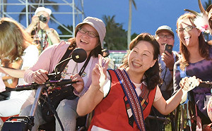 花蓮第一位女縣長誕生　徐榛蔚票數遙遙領先