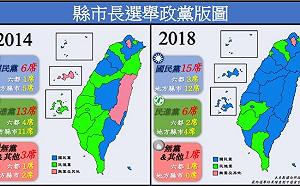 01:00 開票戰報》綠地變藍天！台灣藍綠版圖乾坤大挪移 北市尚未確認