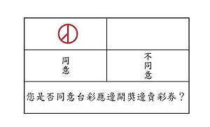 邊開票邊投票 朱志成批：你是否同意台彩邊開獎邊賣彩券？ 